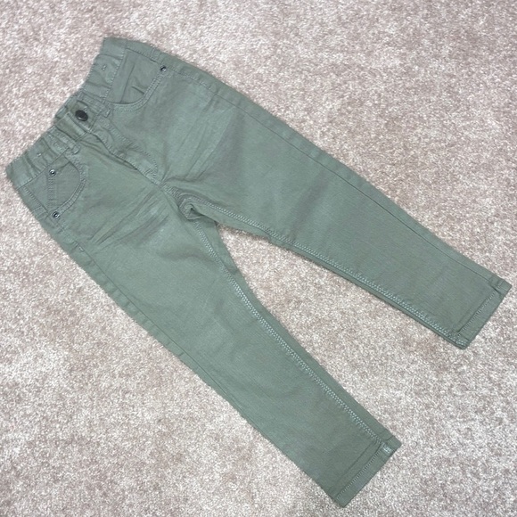 5/$20 Tu kids sage green jeans euc - Picture 1 of 8